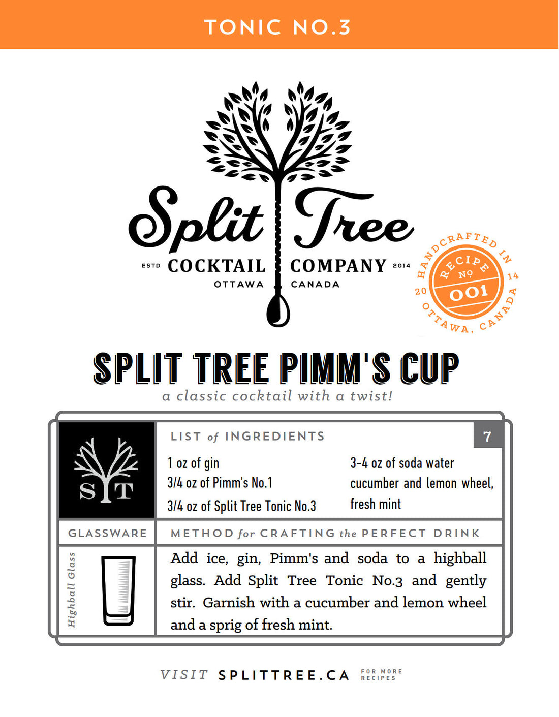 Split Tree Pimm's Cup