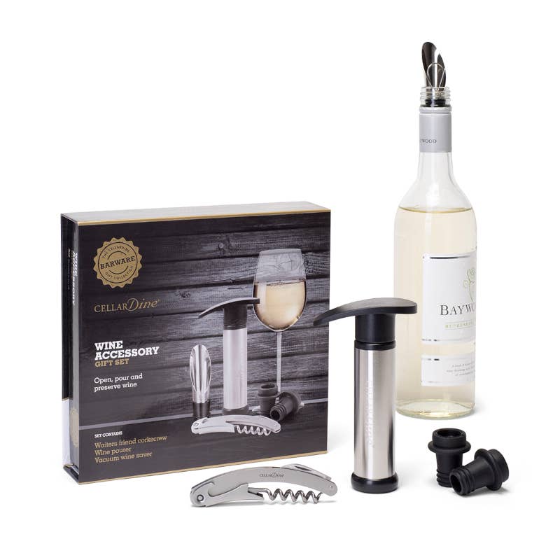 CellarDine By Dexam Wine Accessory Gift Set