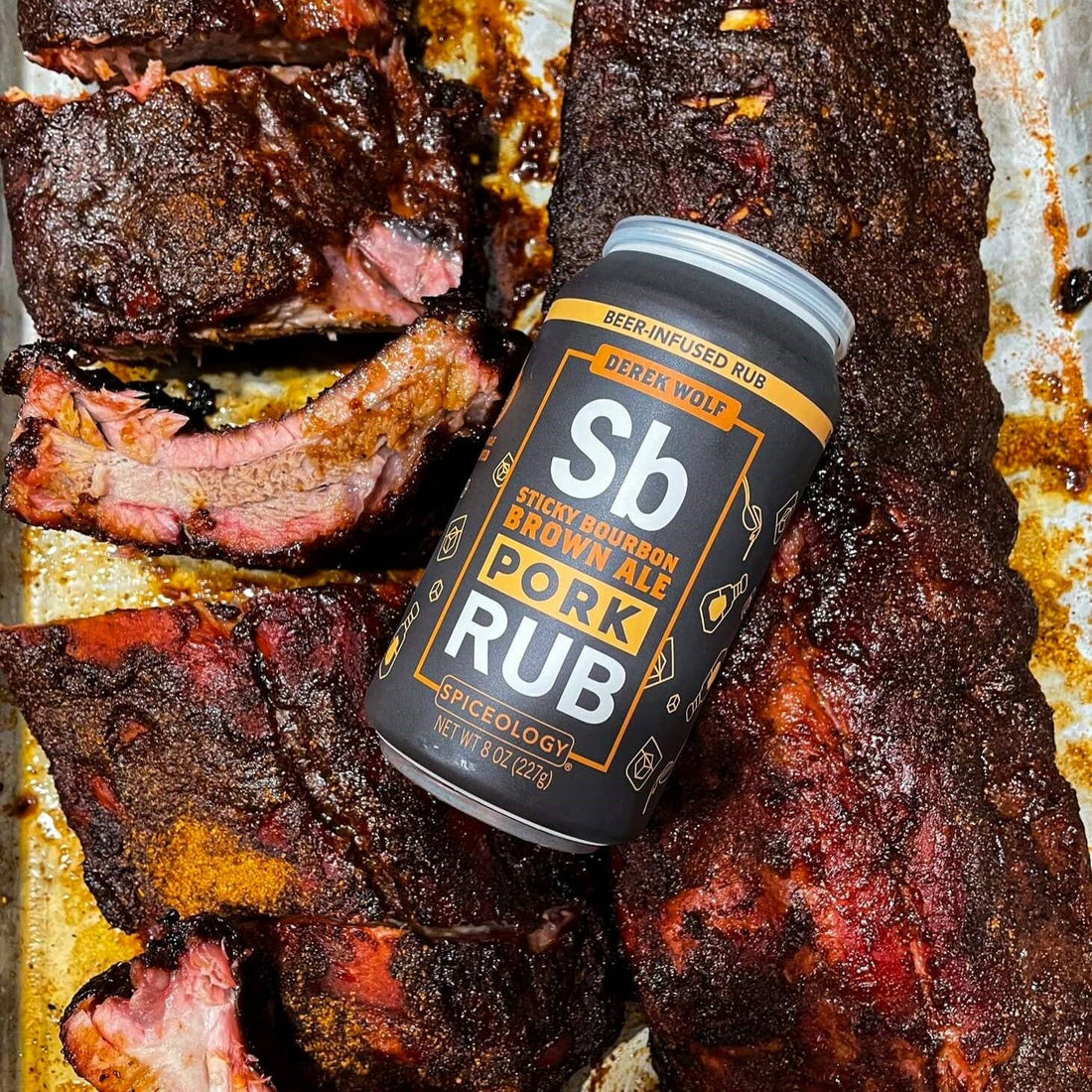 Spiceology x Derek Wolf - Sticky Bourbon Brown Ale Rub