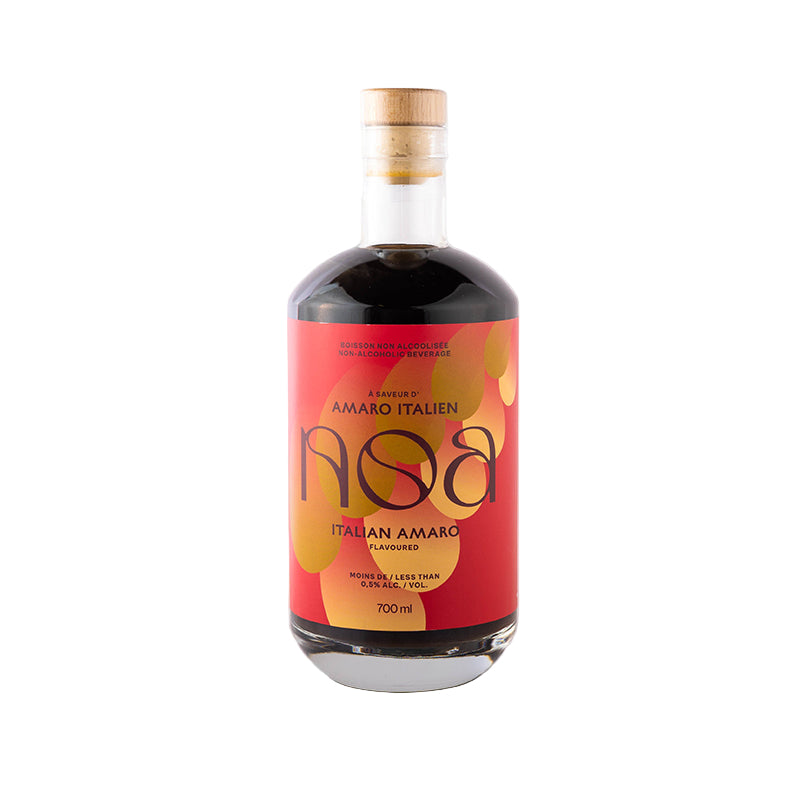 Monsieur Cocktail 'NOA' Non-Alcoholic Italian Amaro - 700ml