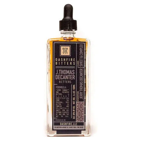 Dashfire Bitters - J. Thomas Decanter