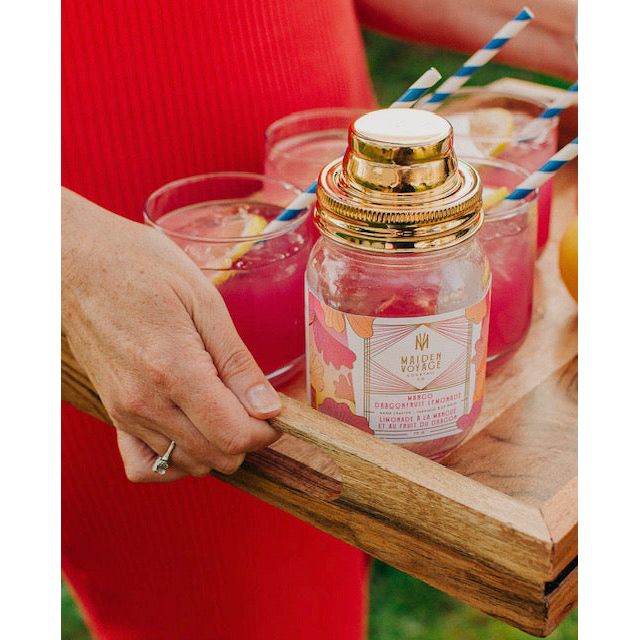Mason Jar Cocktail Shaker Lid - Gold