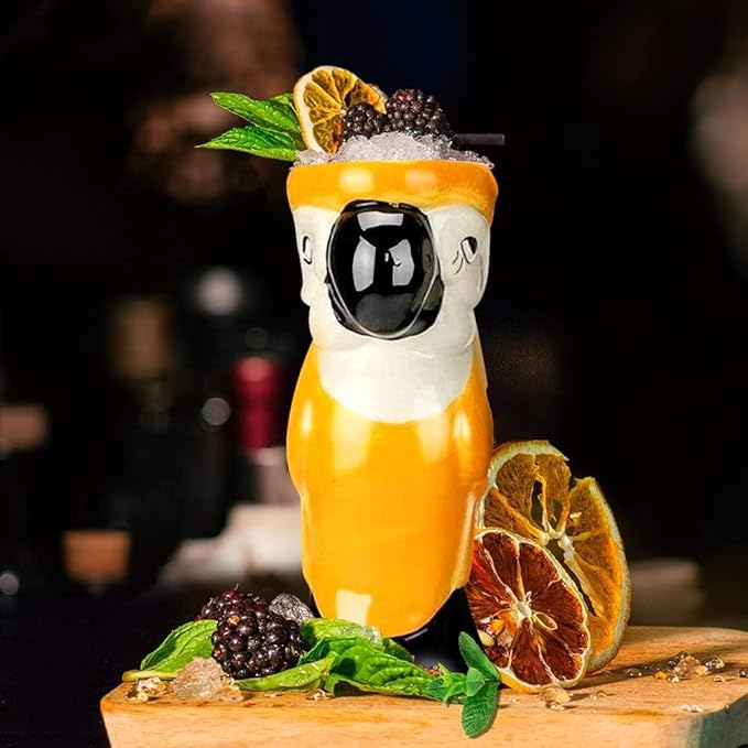 Parrot Tiki Mug
