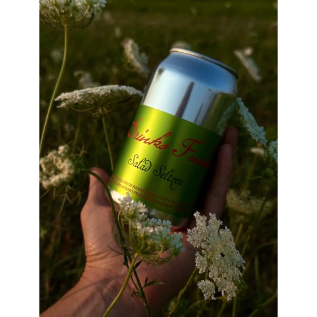 Drinks Farm 'Salad Seltzer' with Many Mints & Lovage