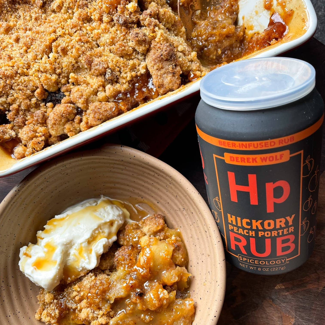 Spiceology x Derek Wolf - Hickory Peach Porter Rub