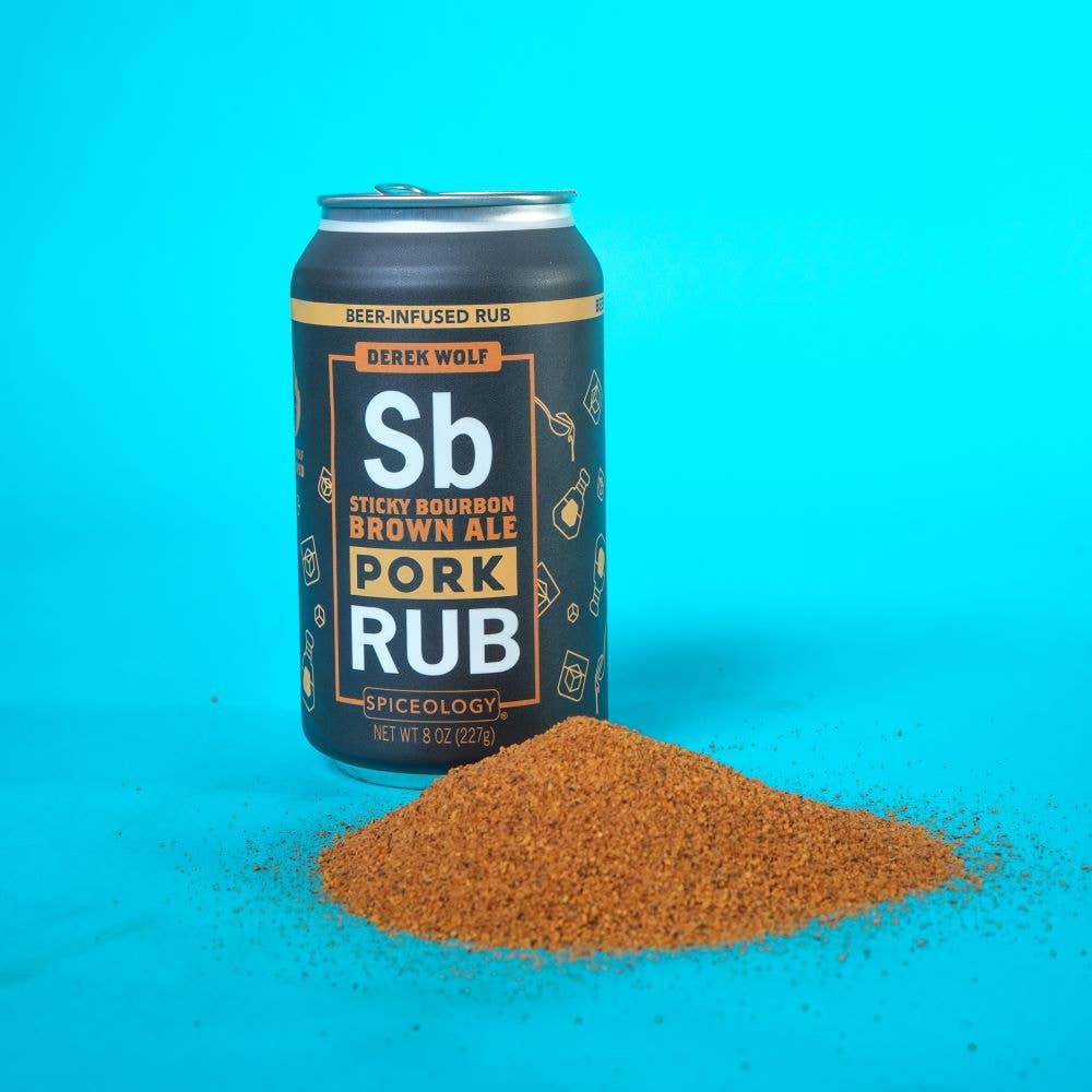 Spiceology x Derek Wolf - Sticky Bourbon Brown Ale Rub