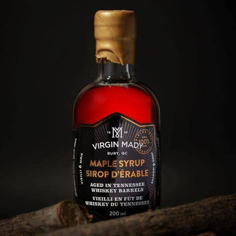 Maple syrup aged in tennessee whiskey barrels-12 months
