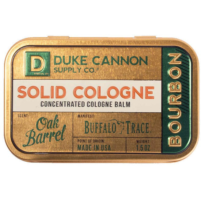 Bourbon Cologne - Duke Cannon Ottawa, Canada