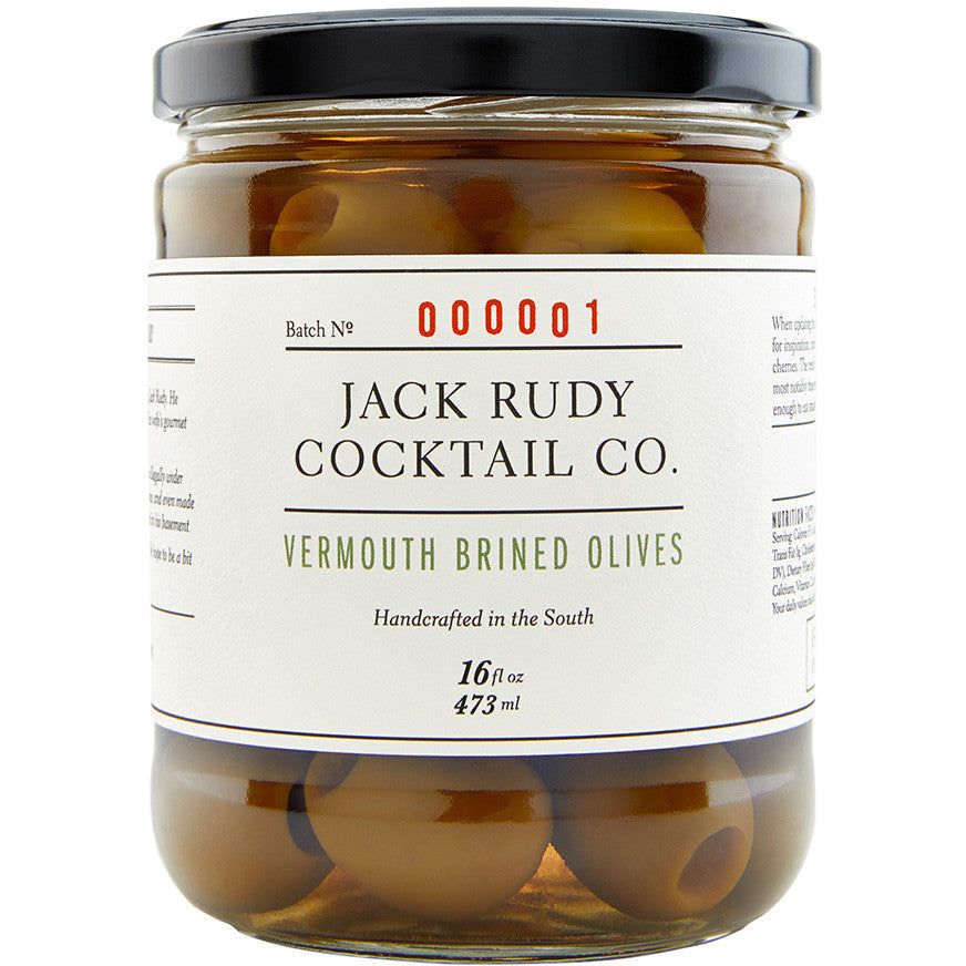 Vermouth Brined Olives - Jack Rudy