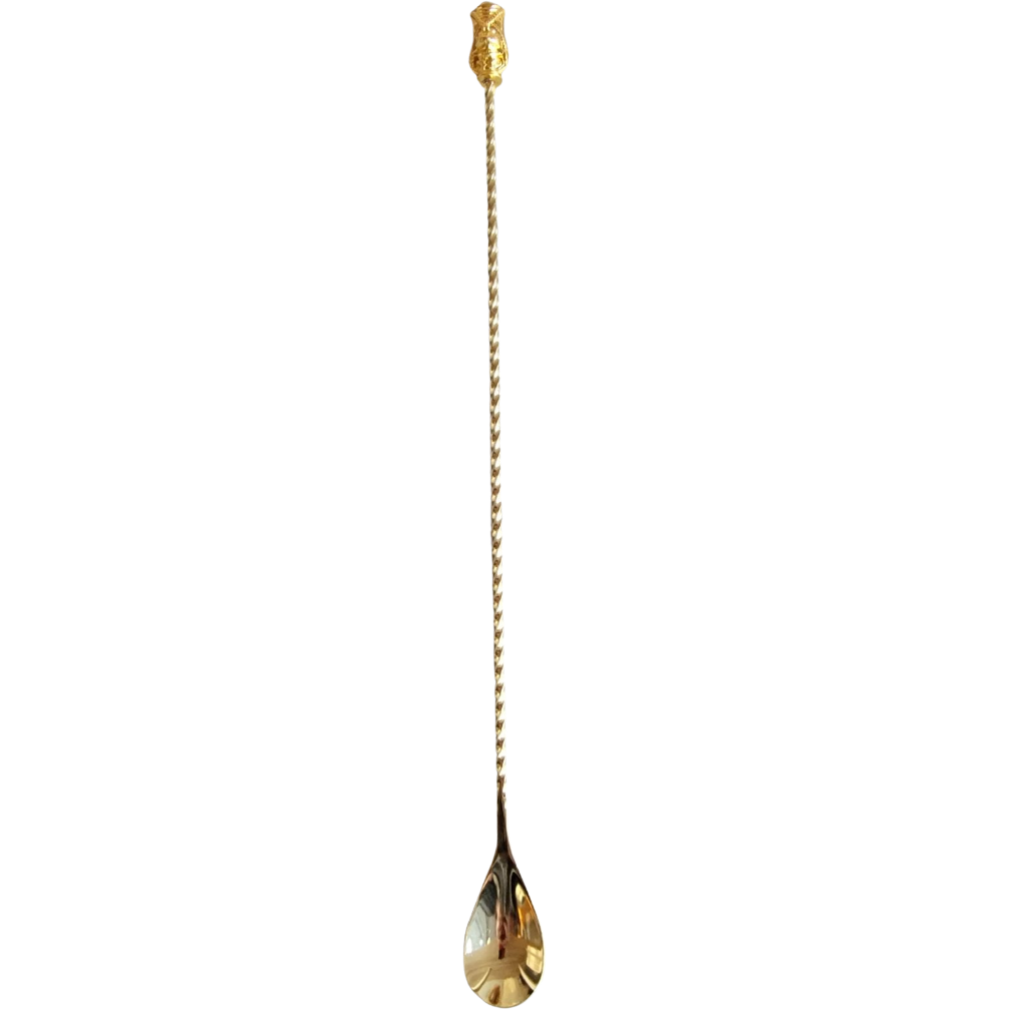 Gold Tiki Bar Spoon 330mm