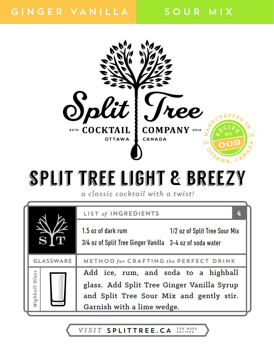 Split Tree Light & Breezy
