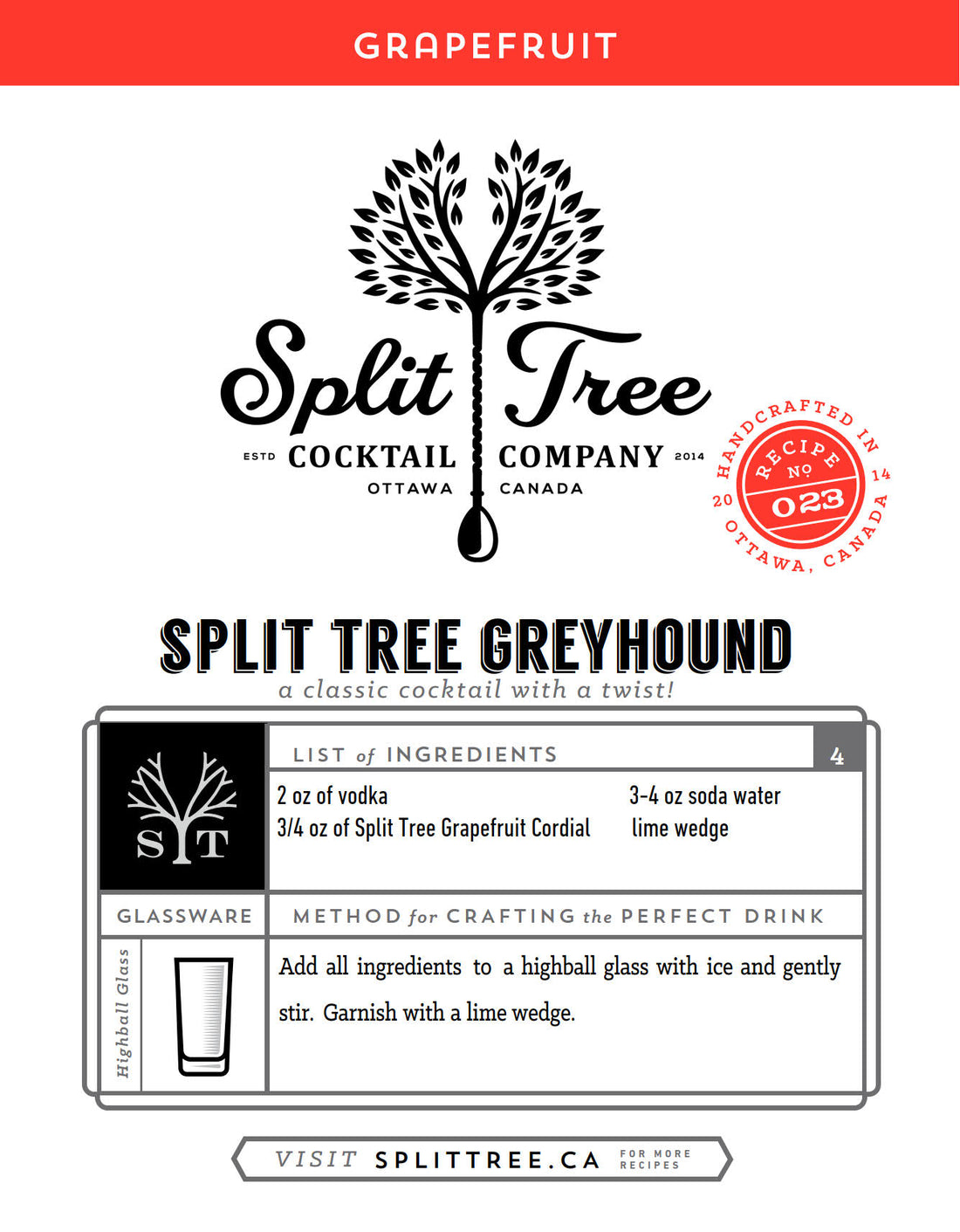 Split Tree Greyhound