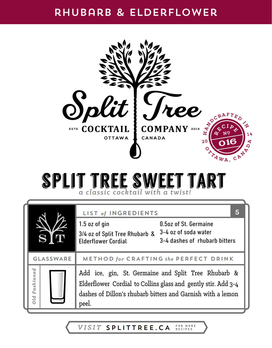 Split Tree Sweet Tart