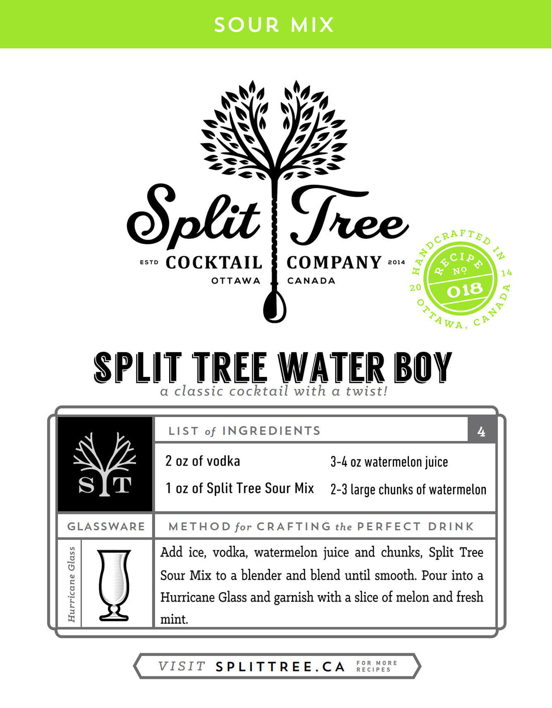 Split Tree Water Boy