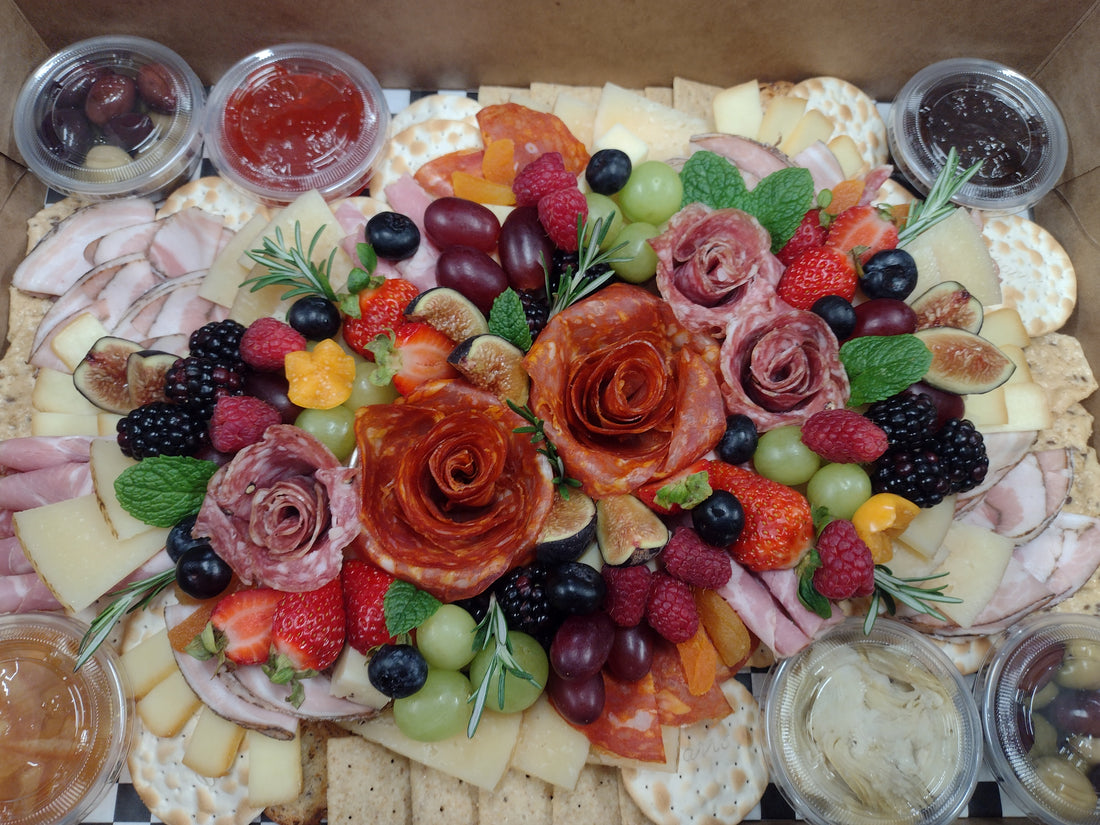 Charcuterie Box to Go! PARTY BOX 10-12 People