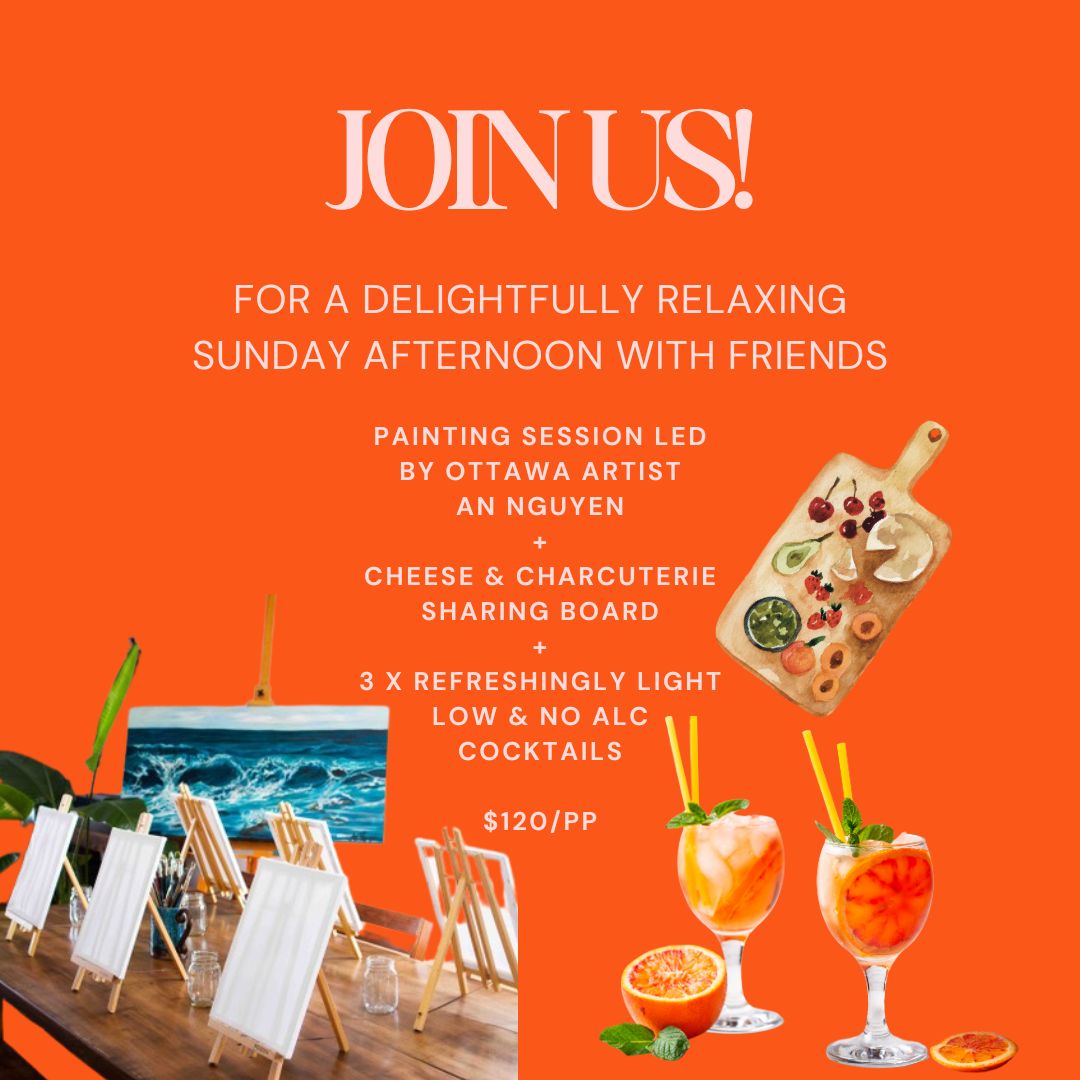 🎨🍹Paint + Sip Sundays! - 2PM-5PM Sunday May 25