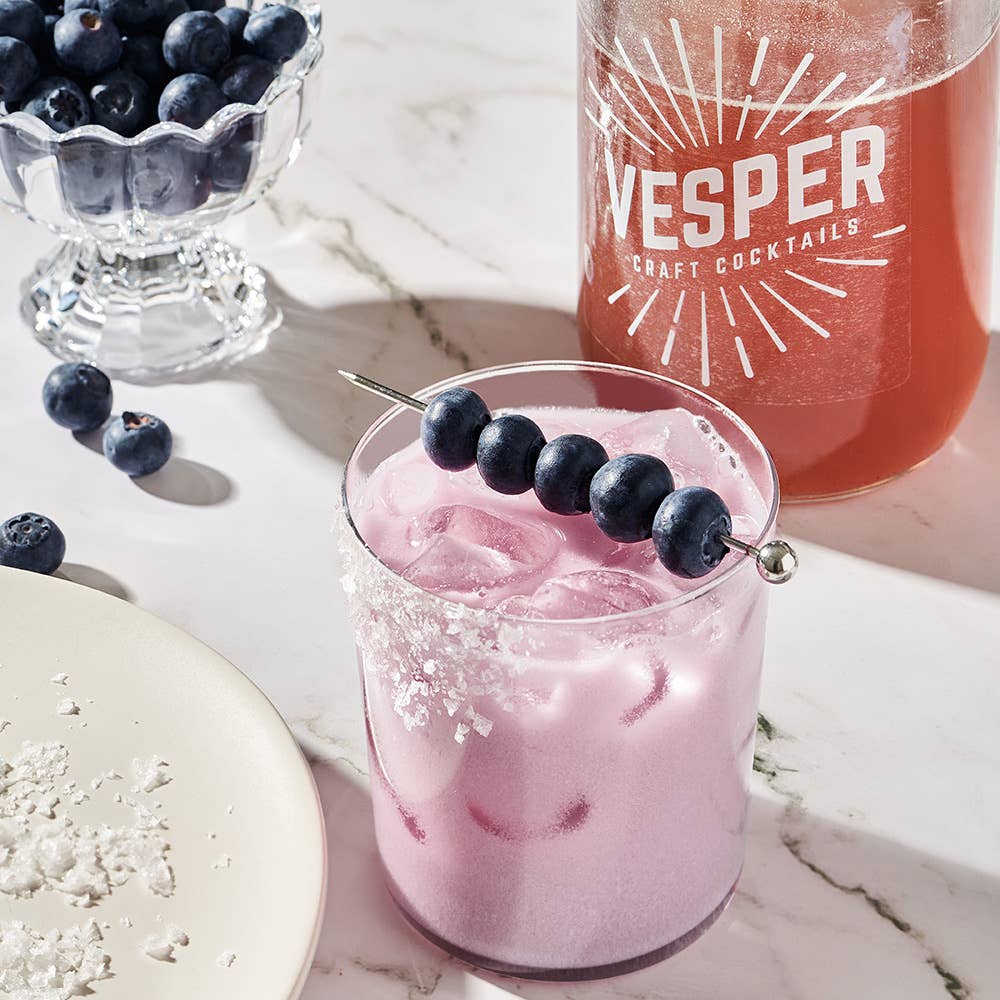 Vesper Craft Cocktails - 32oz Cocktail Kit/Mix - Blueberry Coconut Margarita