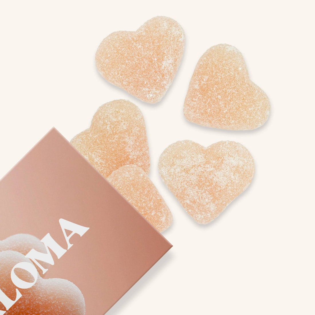 Vesper Bites - Paloma Heart Gummies Gourmet Candy (Alcohol-Free!)