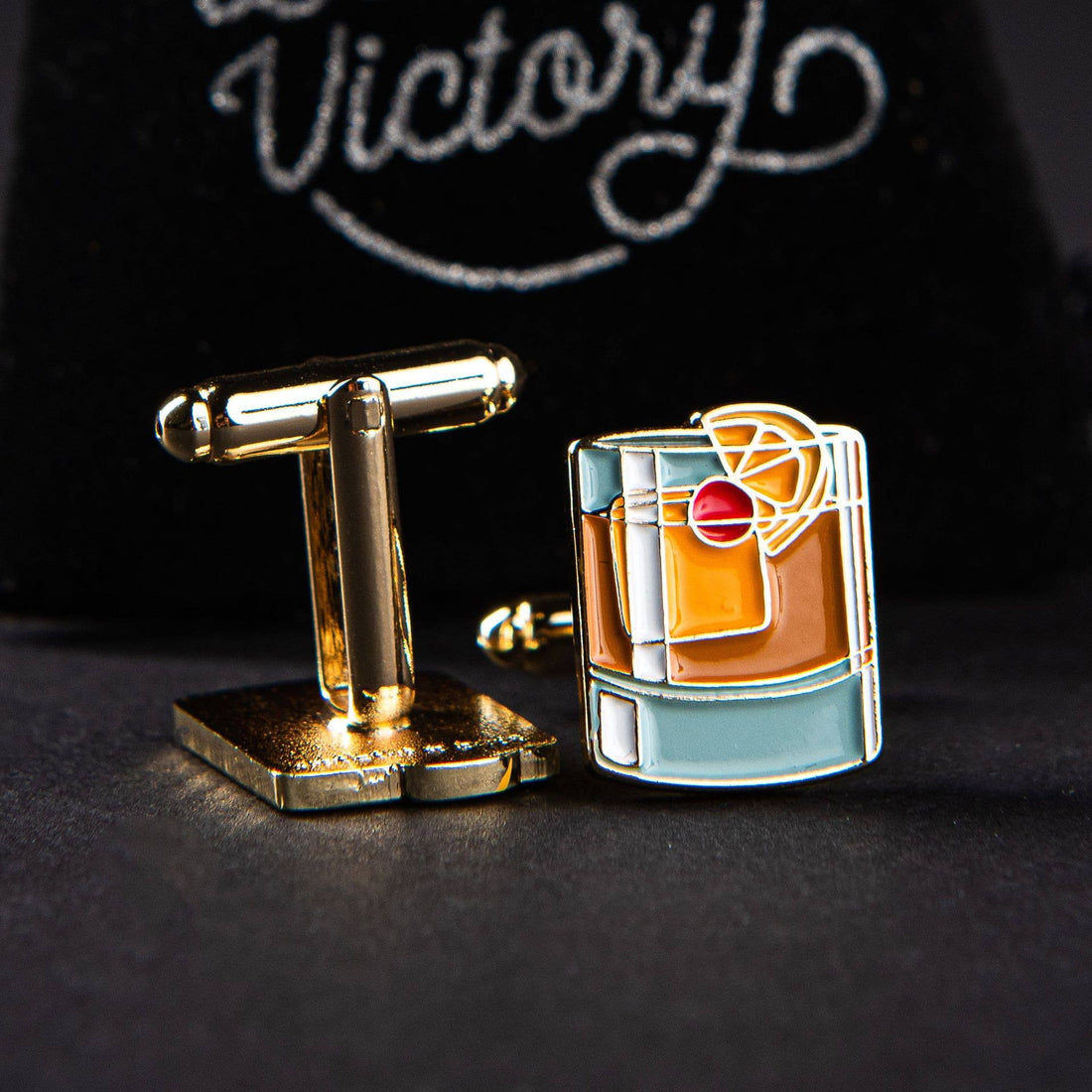 Old Fashioned Cufflinks - Love & Victory