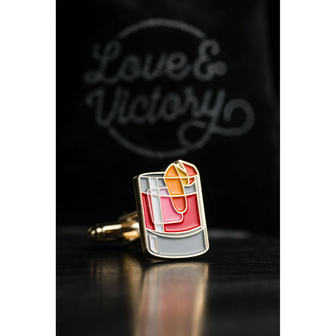 Negroni Cufflinks - Love & Victory