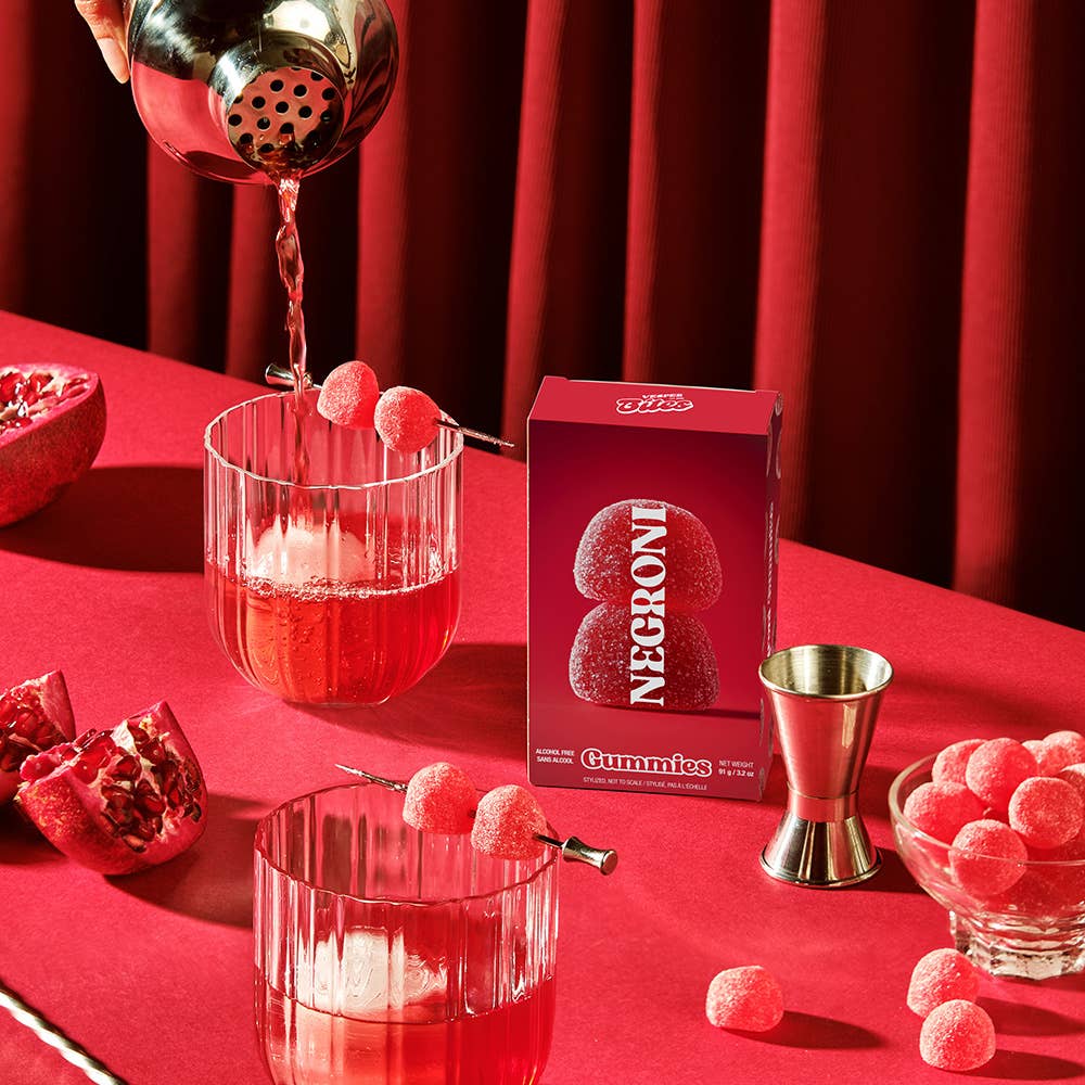 Vesper Bites - Negroni Gummies Gourmet Candy (Alcohol-Free!)