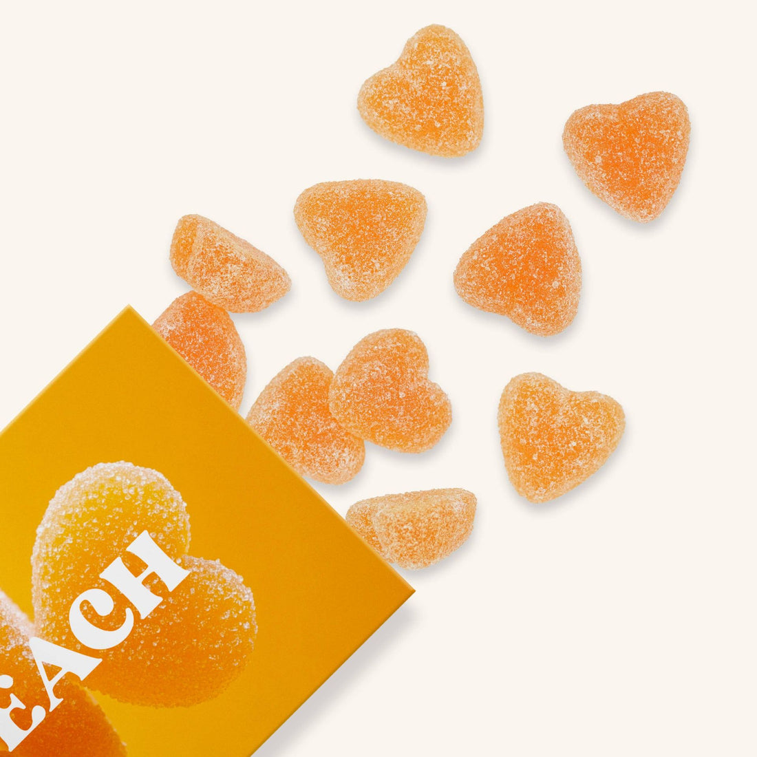 Vesper Bites - Peach Bellini Gummies Gourmet Candy (Alcohol-Free!)
