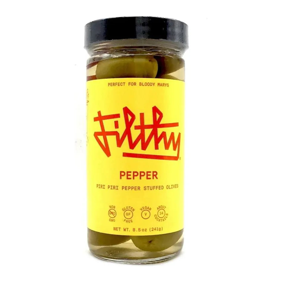 Piri Piri Pepper Stuffed Olives - Filthy