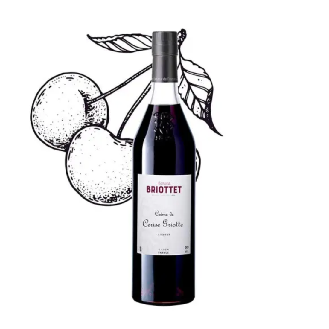 Briottet Crème de Cerise Griotte (Sour Morello Cherry)