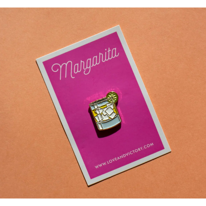 Enamel Cocktail Pins - Love & Victory