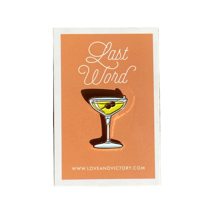 Enamel Cocktail Pins - Love & Victory