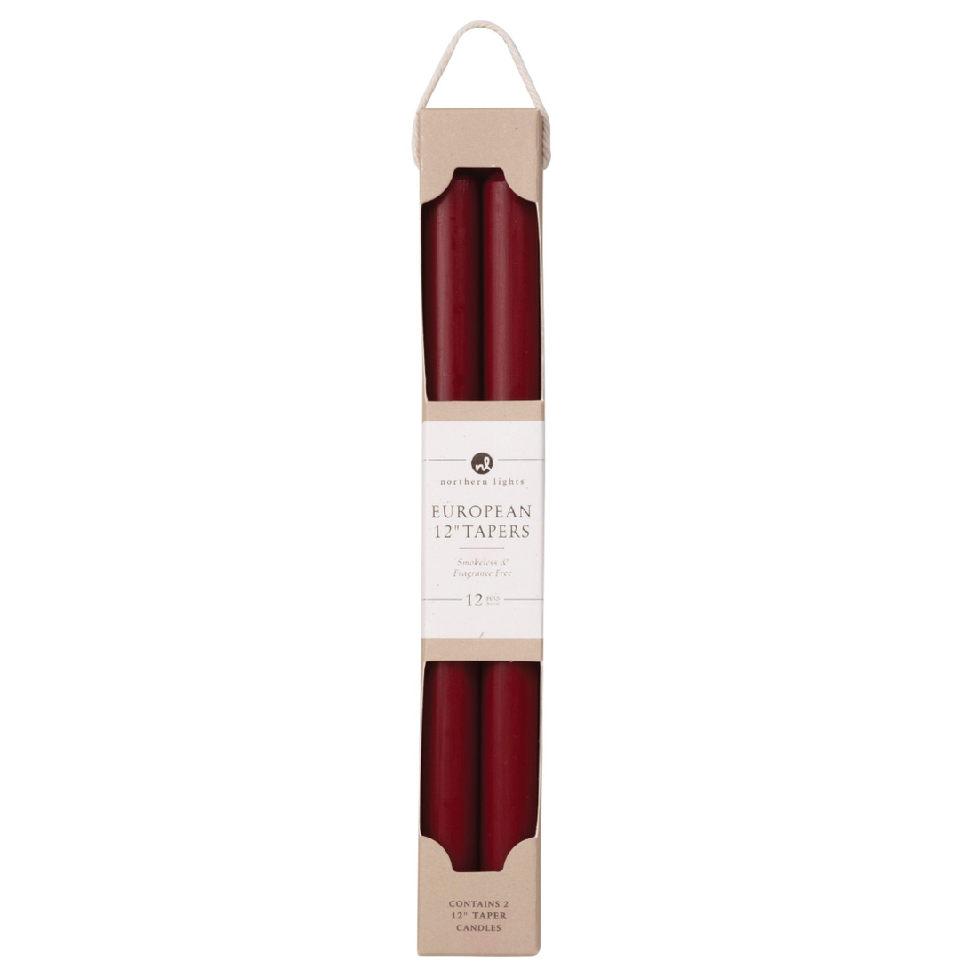 Northern Lights 12" Taper Candle - 2pk