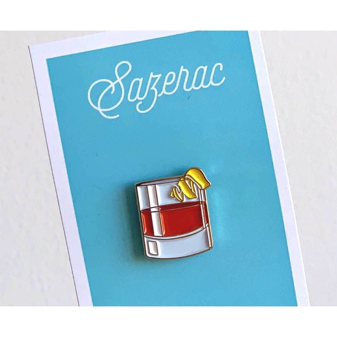 Enamel Cocktail Pins - Love & Victory