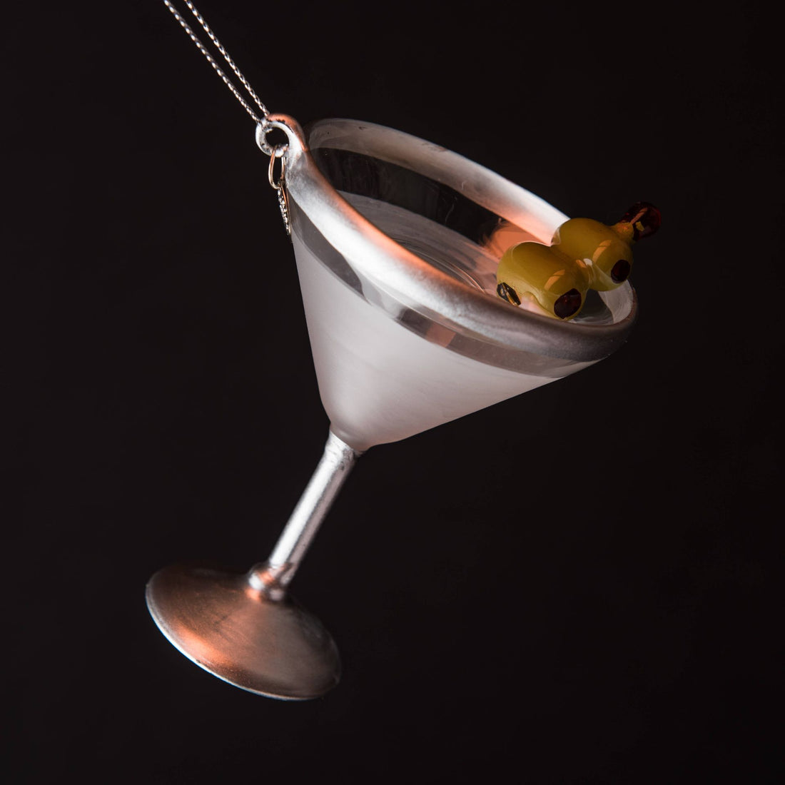 Martini Cocktail Holiday Ornament - Christmas Decor