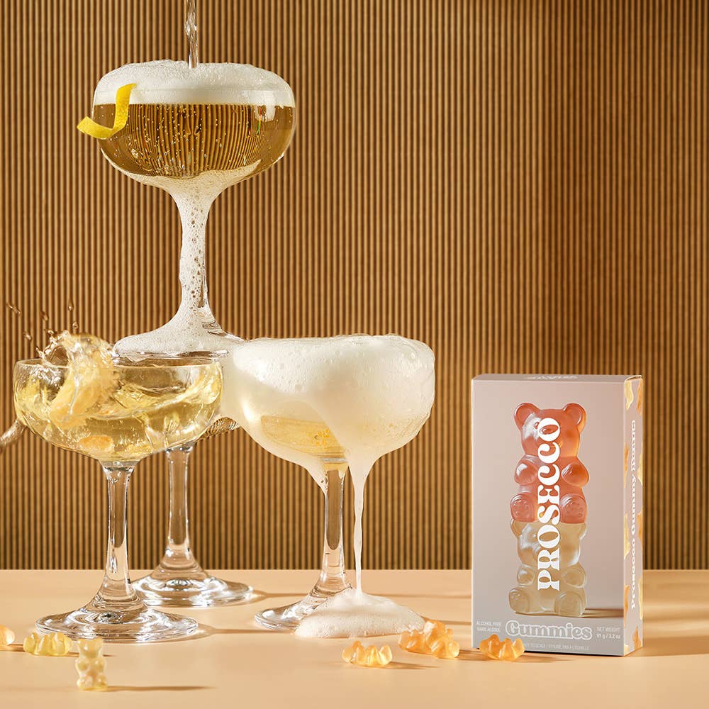 Vesper Bites - Prosecco Bear Gummies Gourmet Candy (Alcohol-Free!)