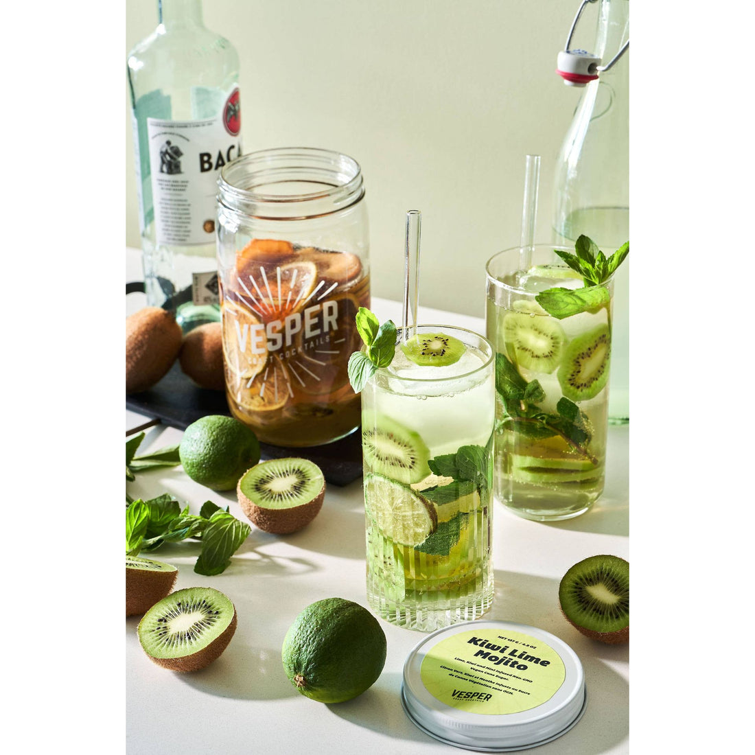 Vesper Craft Cocktails - 32oz Craft Cocktail Kit/Mix - Kiwi Lime Mojito