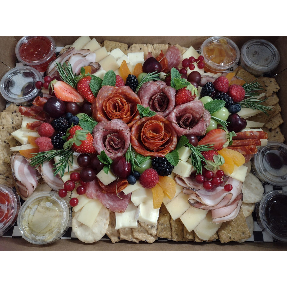 Charcuterie Box to Go! PARTY BOX 10-12 People