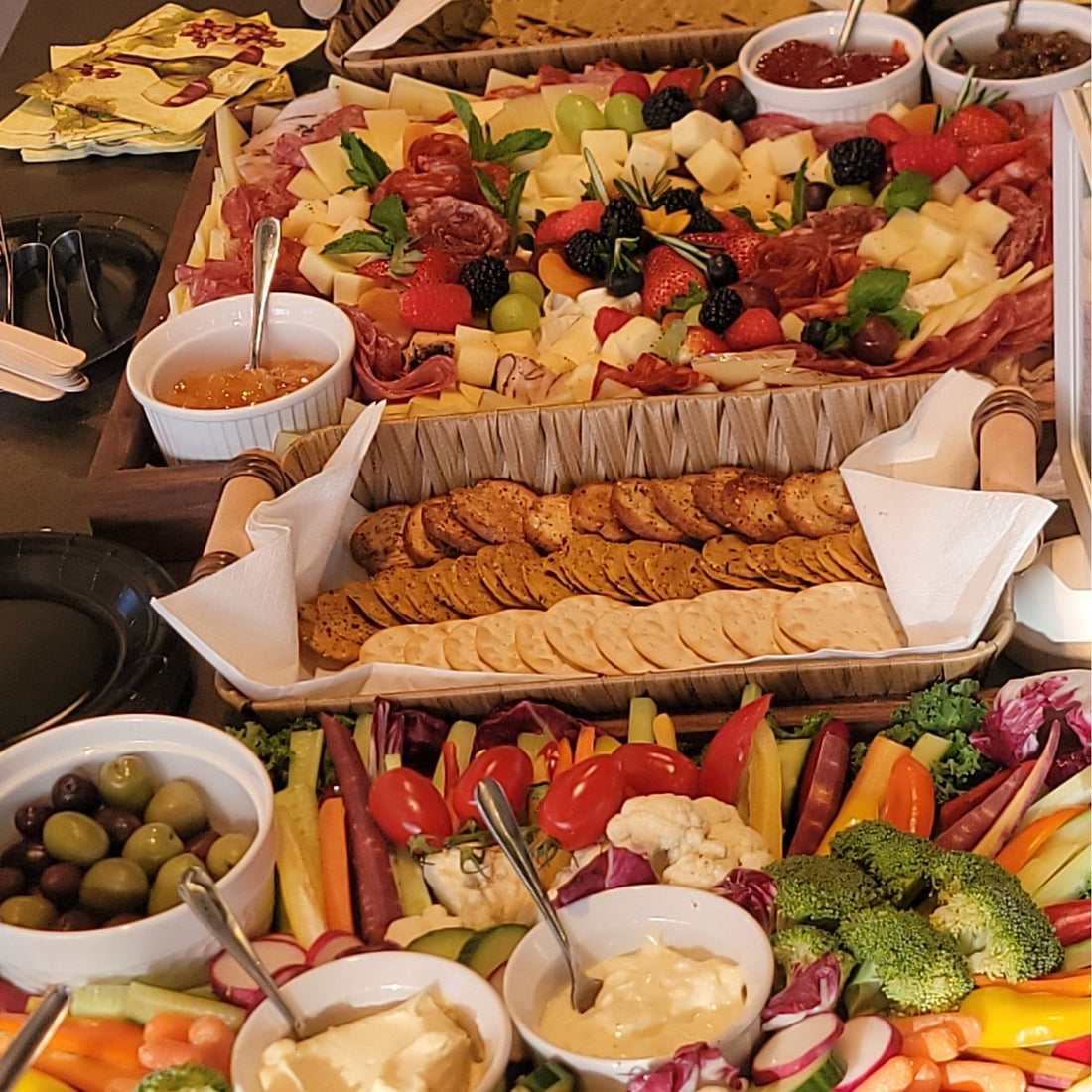 Party Charcuterie Boards 20+ People