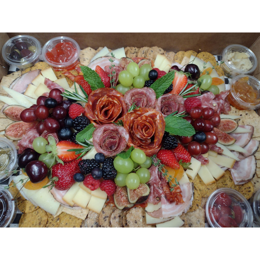 Charcuterie Box to Go! PARTY BOX 10-12 People