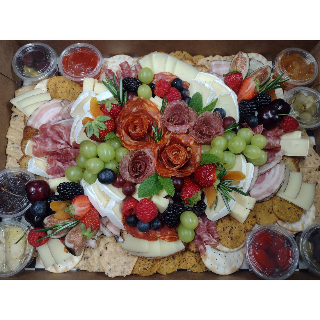 Charcuterie Box to Go! PARTY BOX 10-12 People