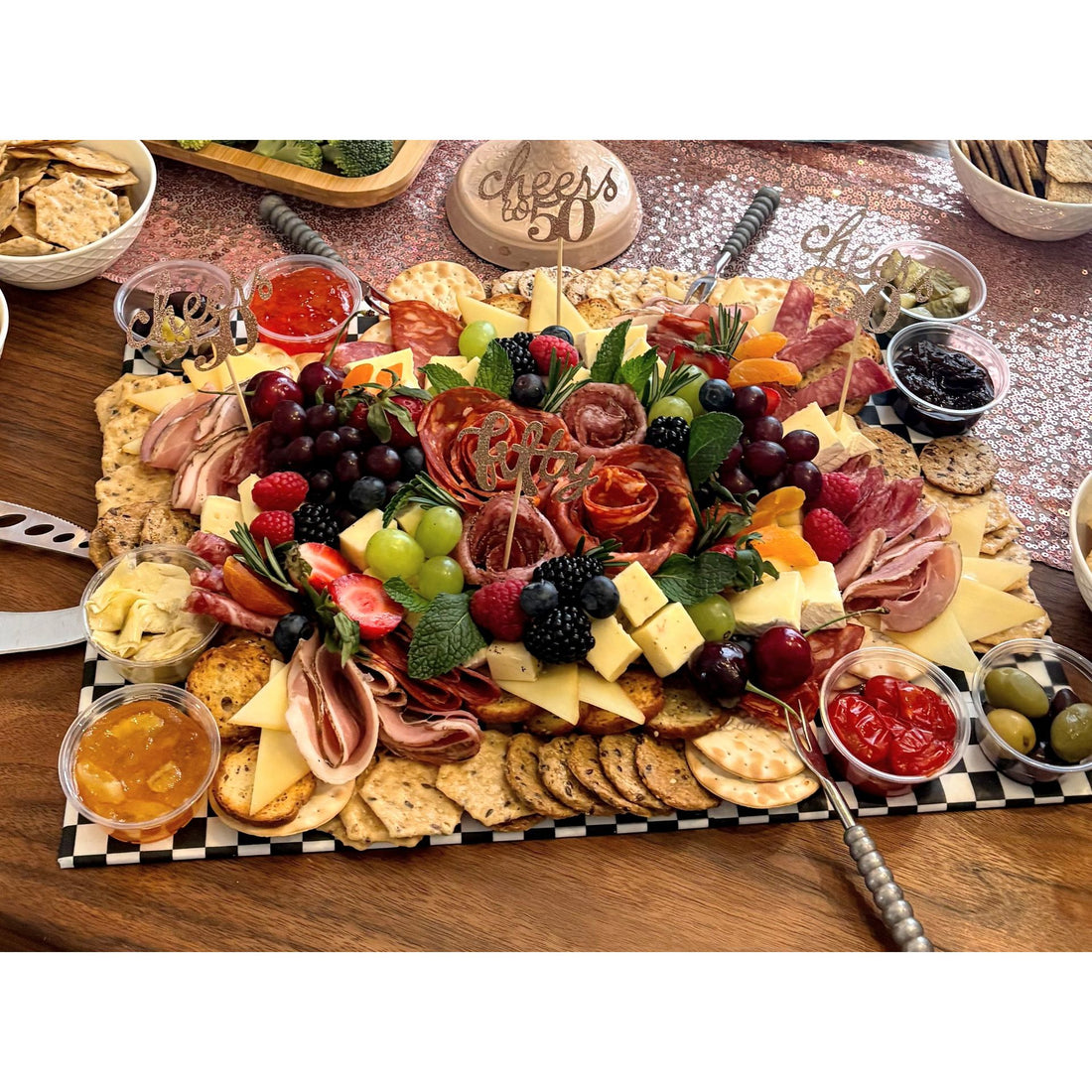 Charcuterie Box to Go! PARTY BOX 10-12 People