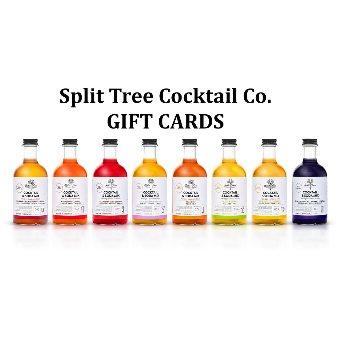 Split Tree  Cordial Gift Cards