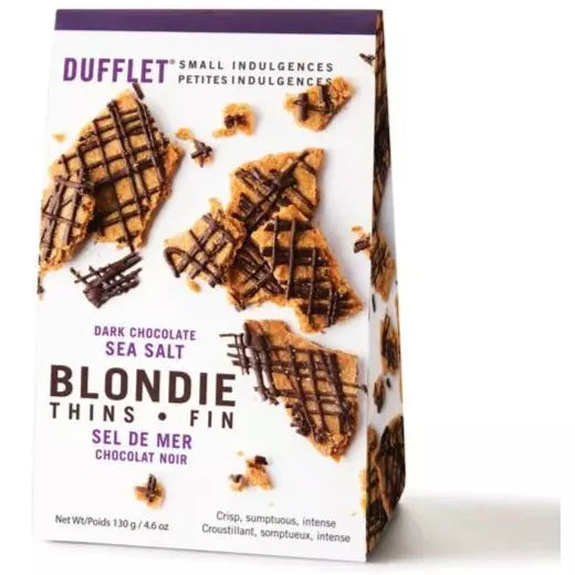 Dark Chocolate & Sea Salt Blondie - Dufflet