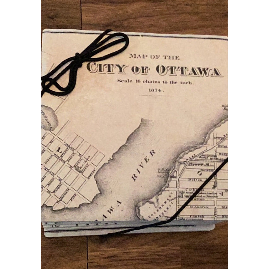 Ceramic Coasters-City of Ottawa (set of 6)